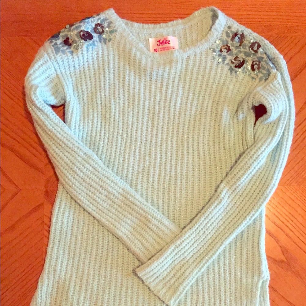 Justice tunic sweater size 10. Great condition!!